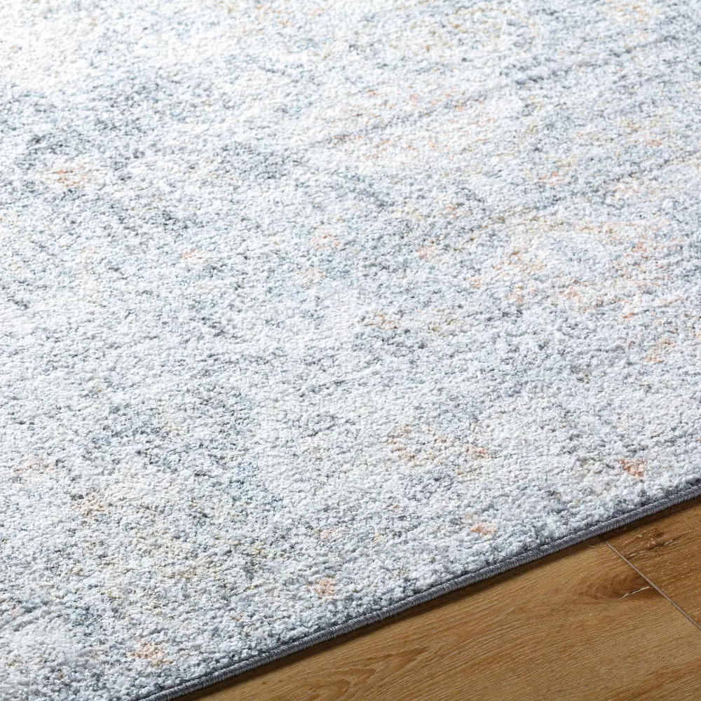 Lou Vintage Oriental Boho Blue Rug - Image 6