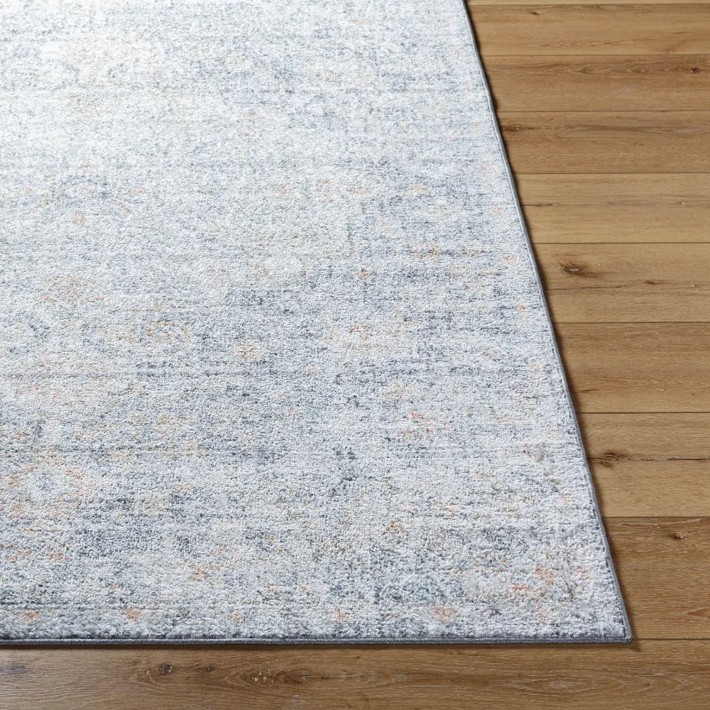Lou Vintage Oriental Boho Blue Rug - Image 7
