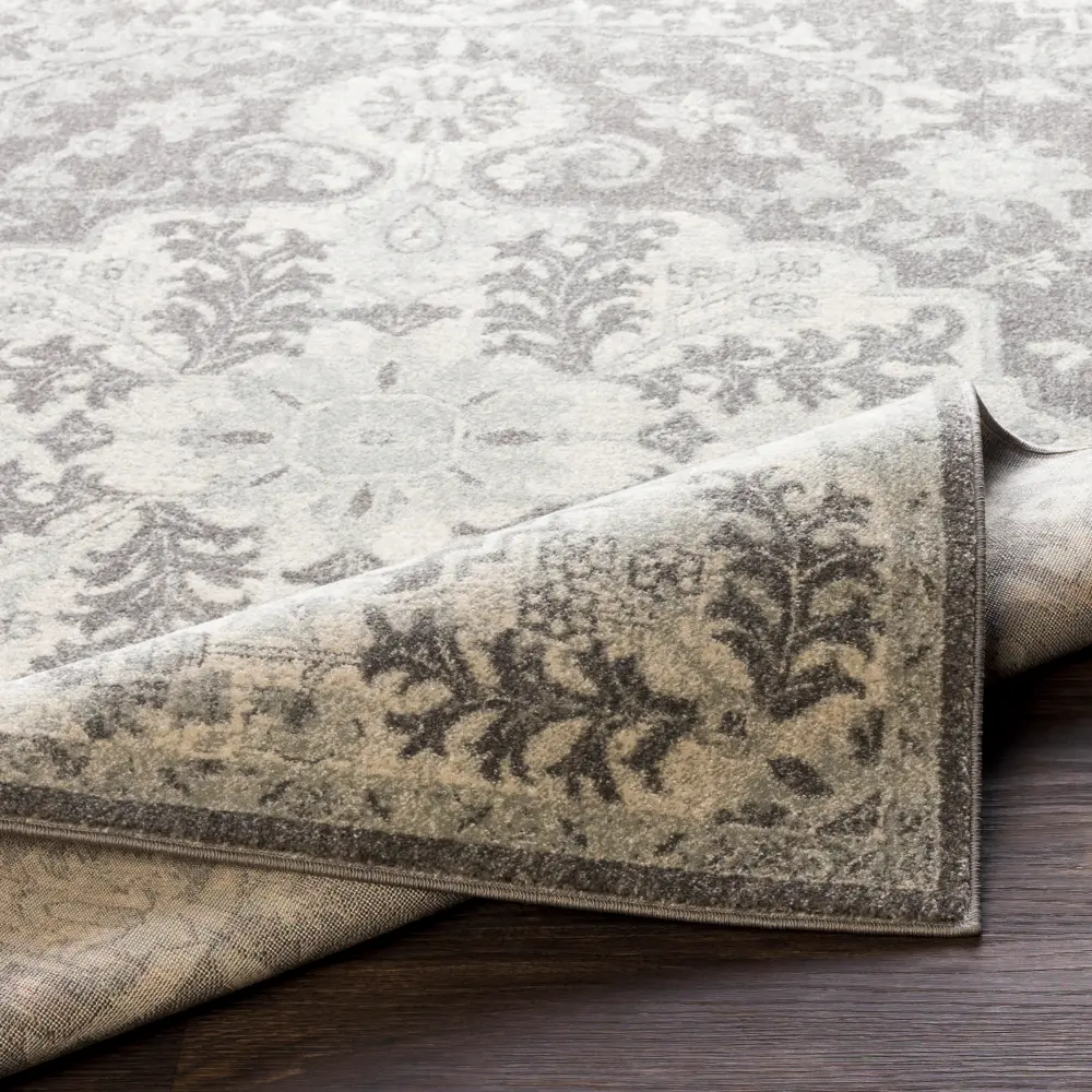 Lou Vintage Oriental Boho Black Rug - Image 7