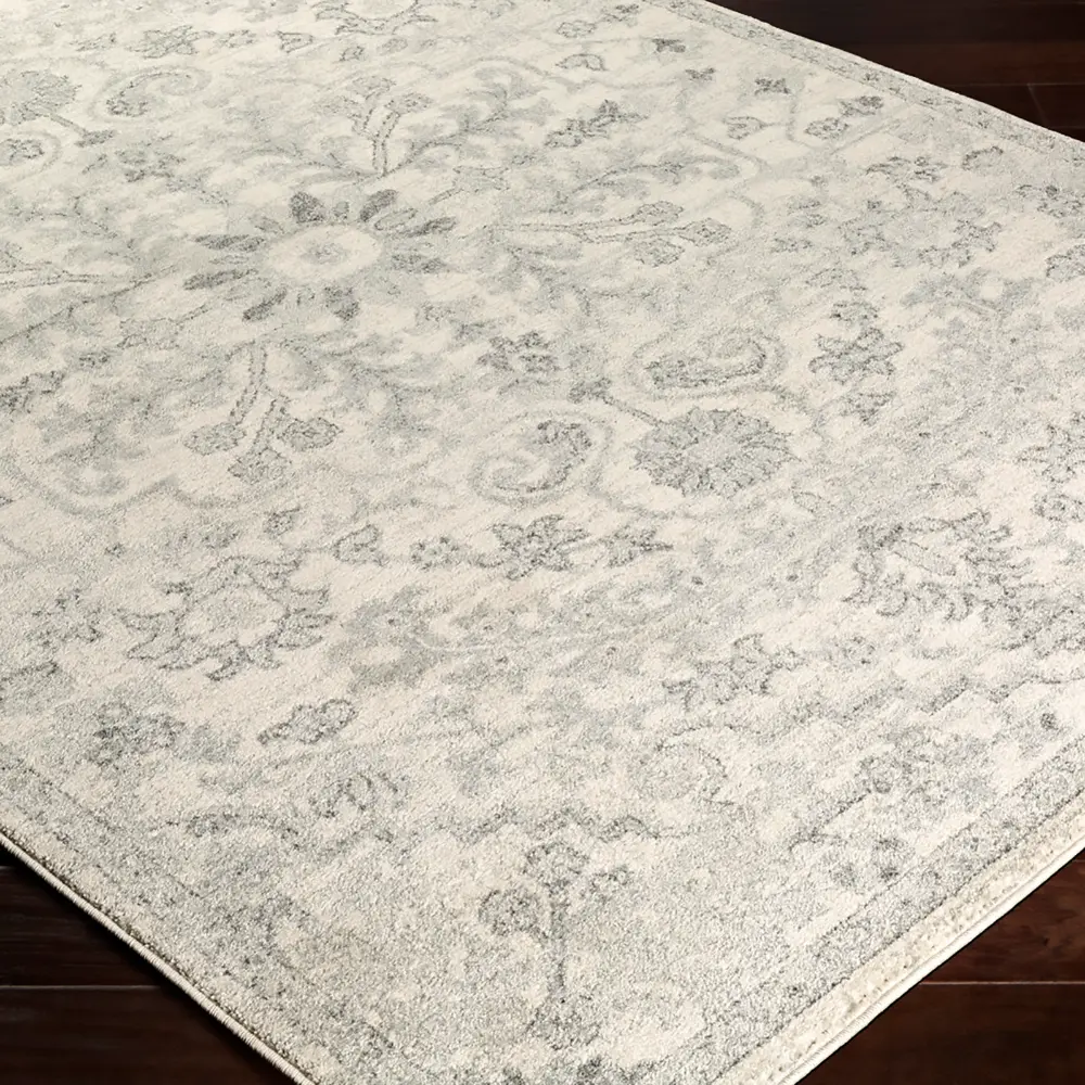 Lou Vintage Oriental Boho Light Beige Rug - Image 7