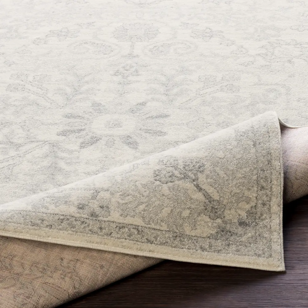 Lou Vintage Oriental Boho Light Beige Rug - Image 8