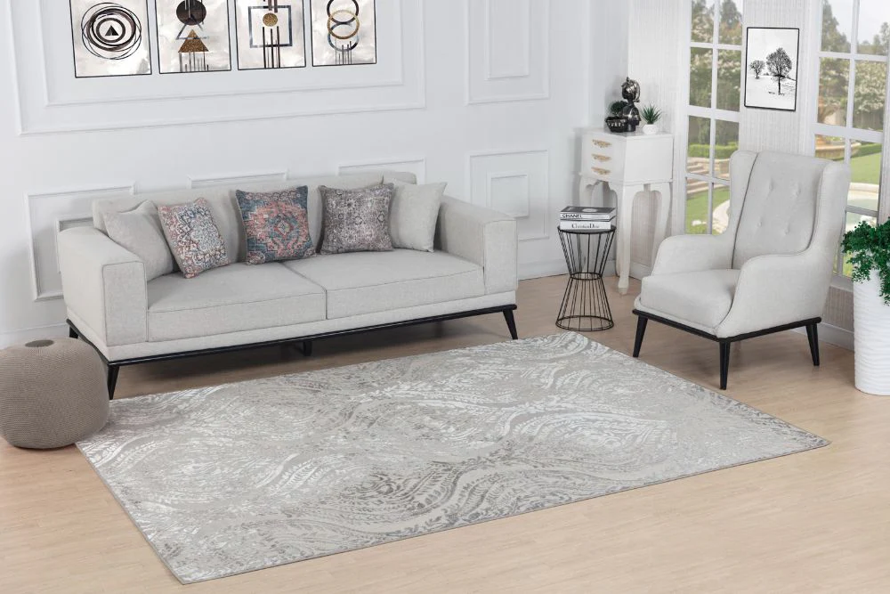 Ingrid Vintage Oriental Boho Beige/White Rug