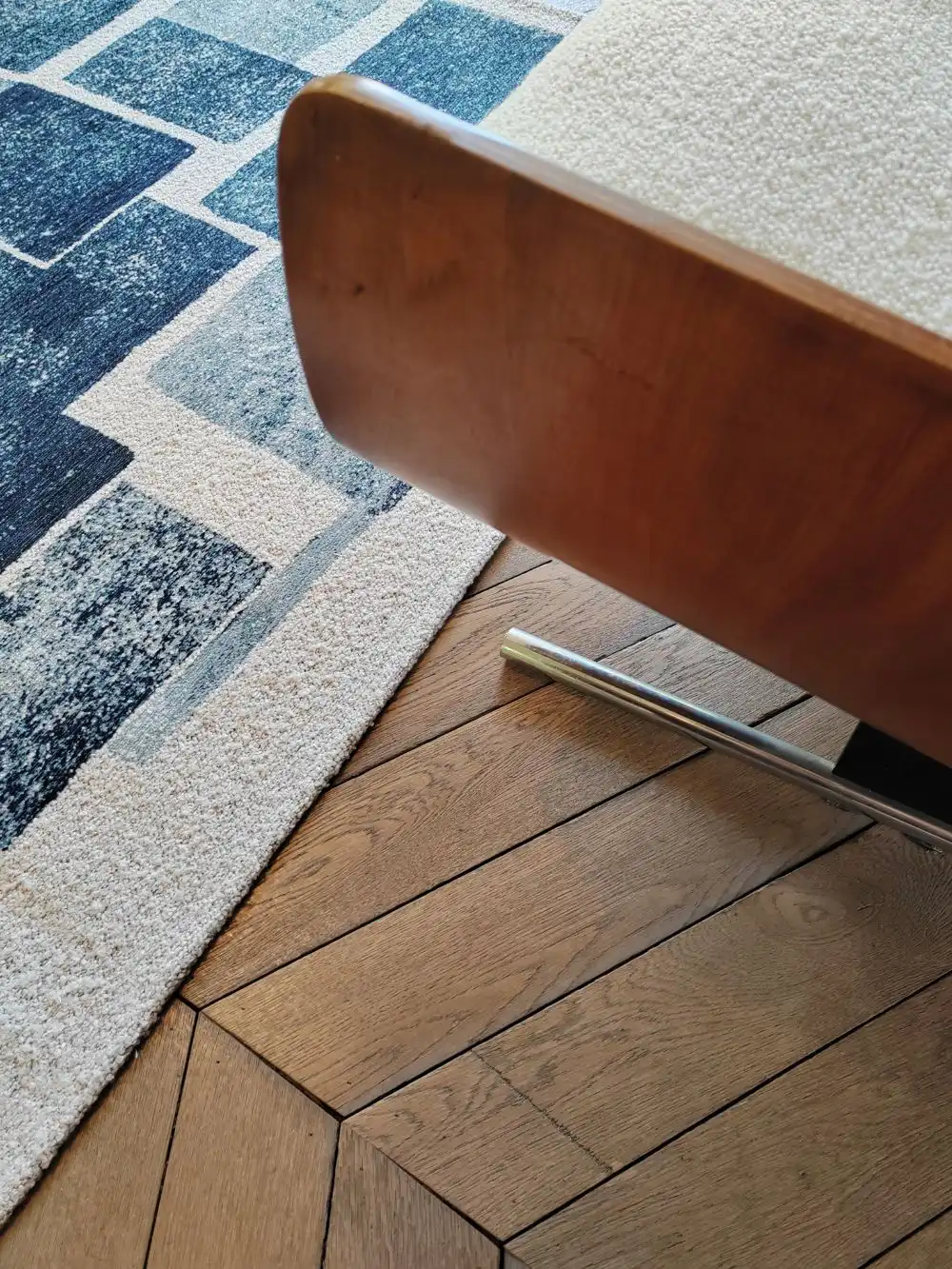 Lucia 9355 Lucia Ice Blue Washable Rug - Image 2