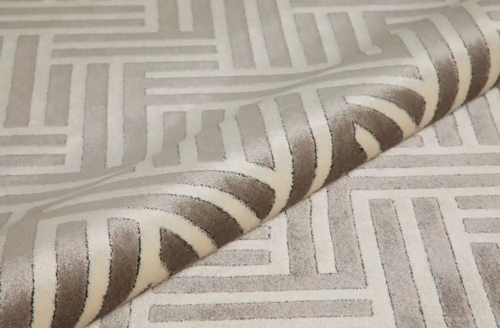 Lugano LUG03 Light Grey Ivory Rug - Image 3
