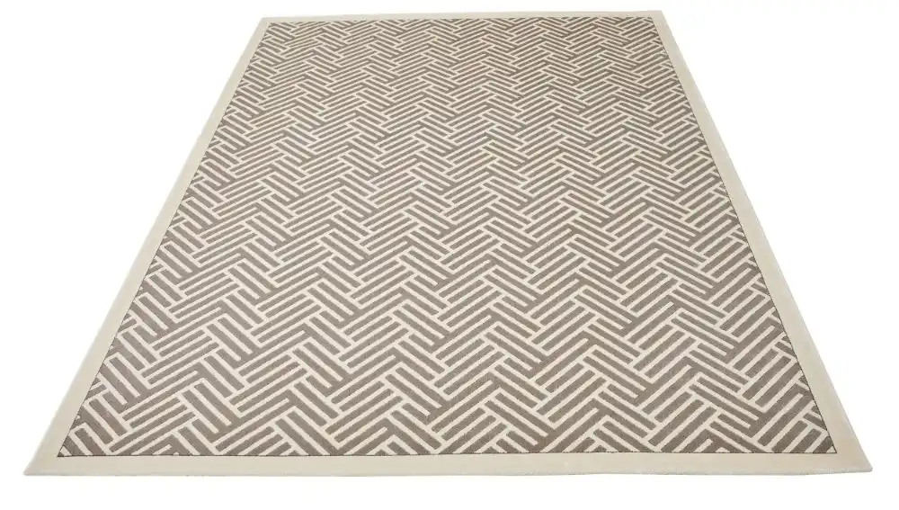 Lugano LUG03 Light Grey Ivory Rug - Image 5