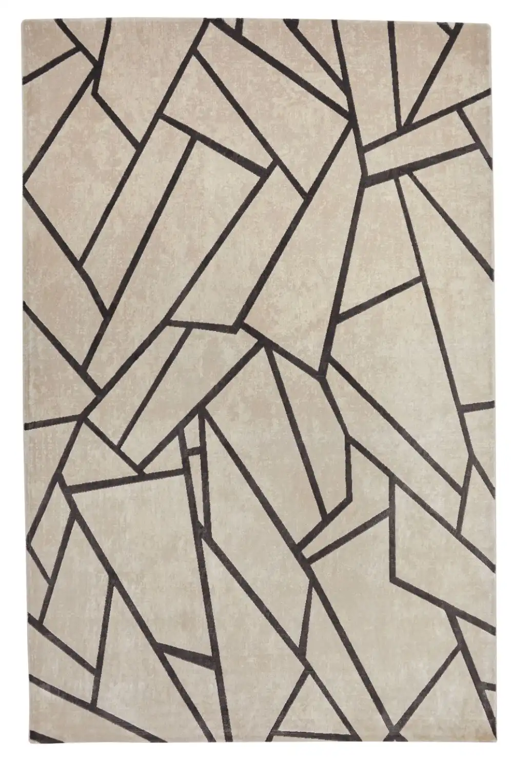 Lugano LUG06 Light Grey Anthracite Rug - Image 5