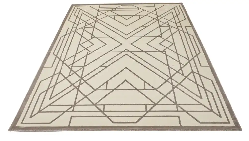 Lugano LUG07 Ivory Grey Rug - Image 5