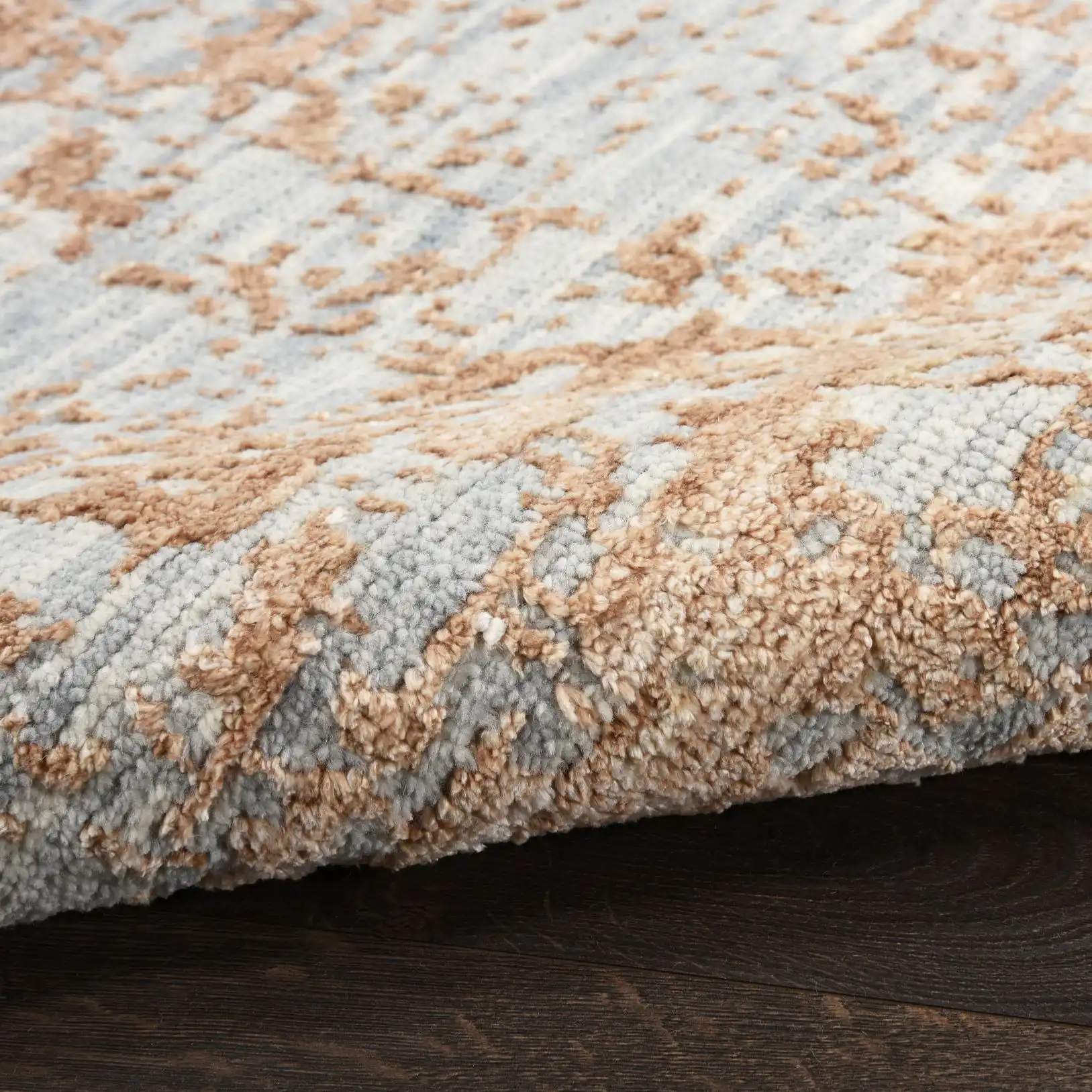 Luna LUN01 Blue Mocha Rug - Image 4