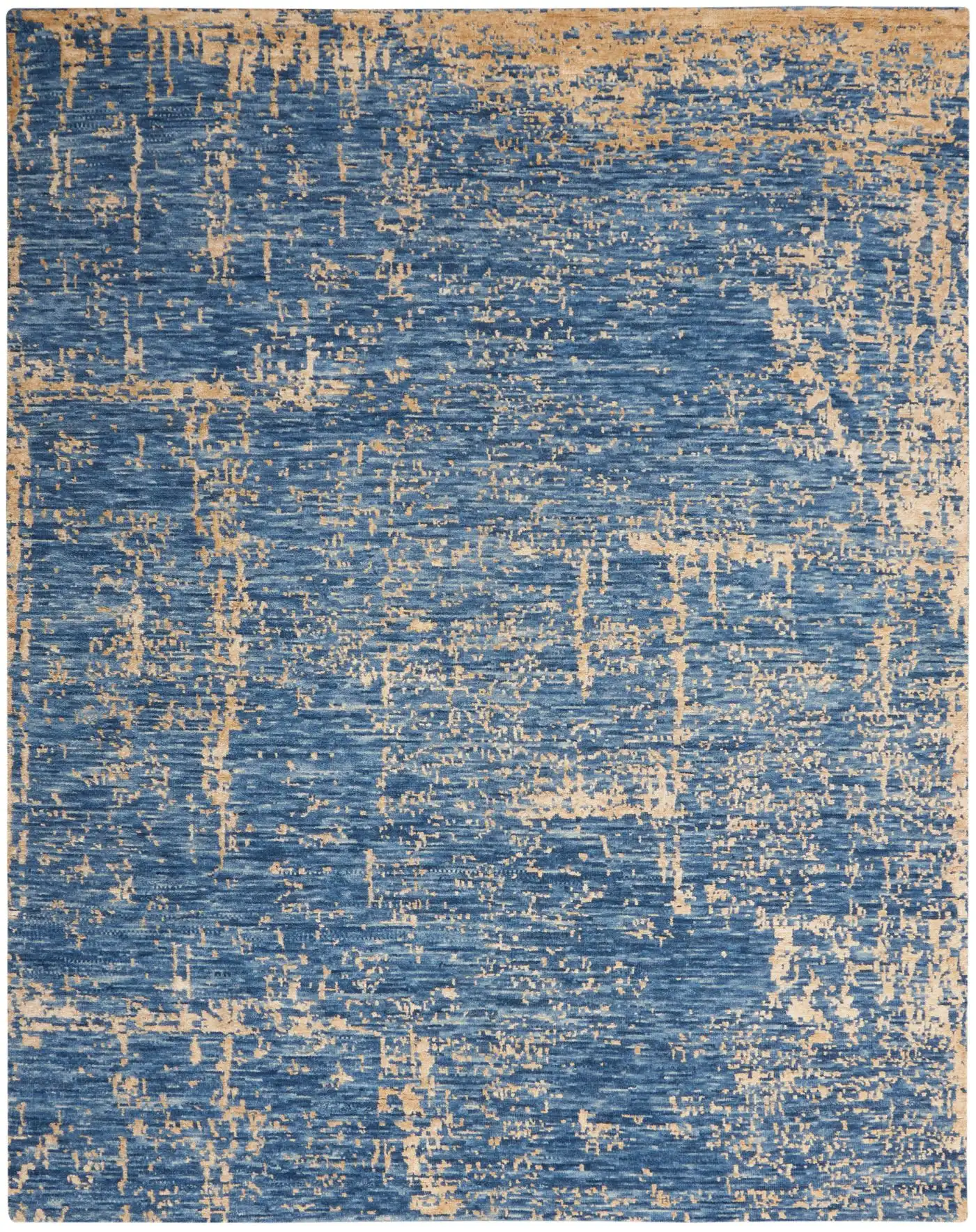 Luna LUN01 Dark Blue Mocha Rug - Image 2