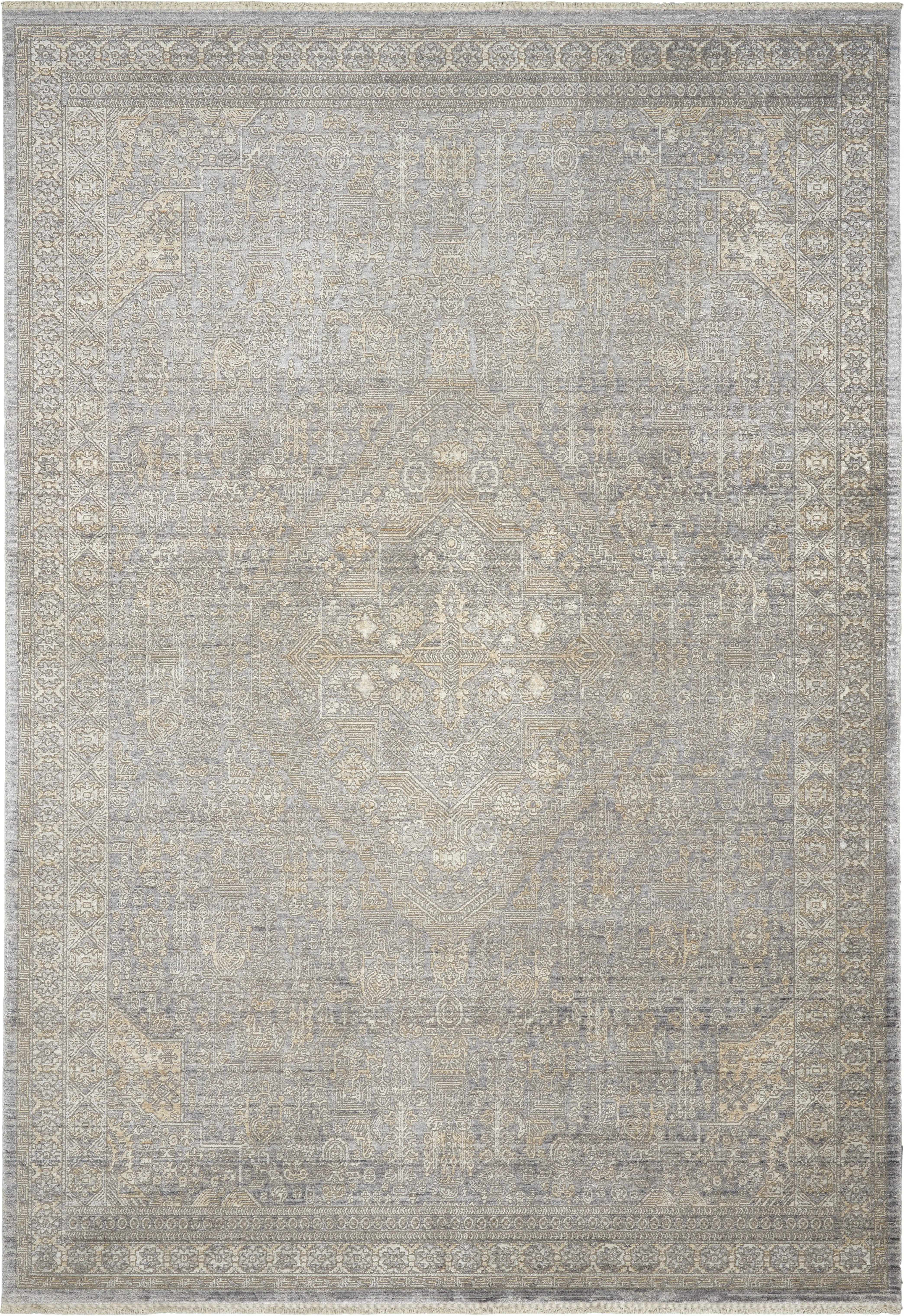 Lustrous Weave LUW02 GYBGE Rug - Image 2