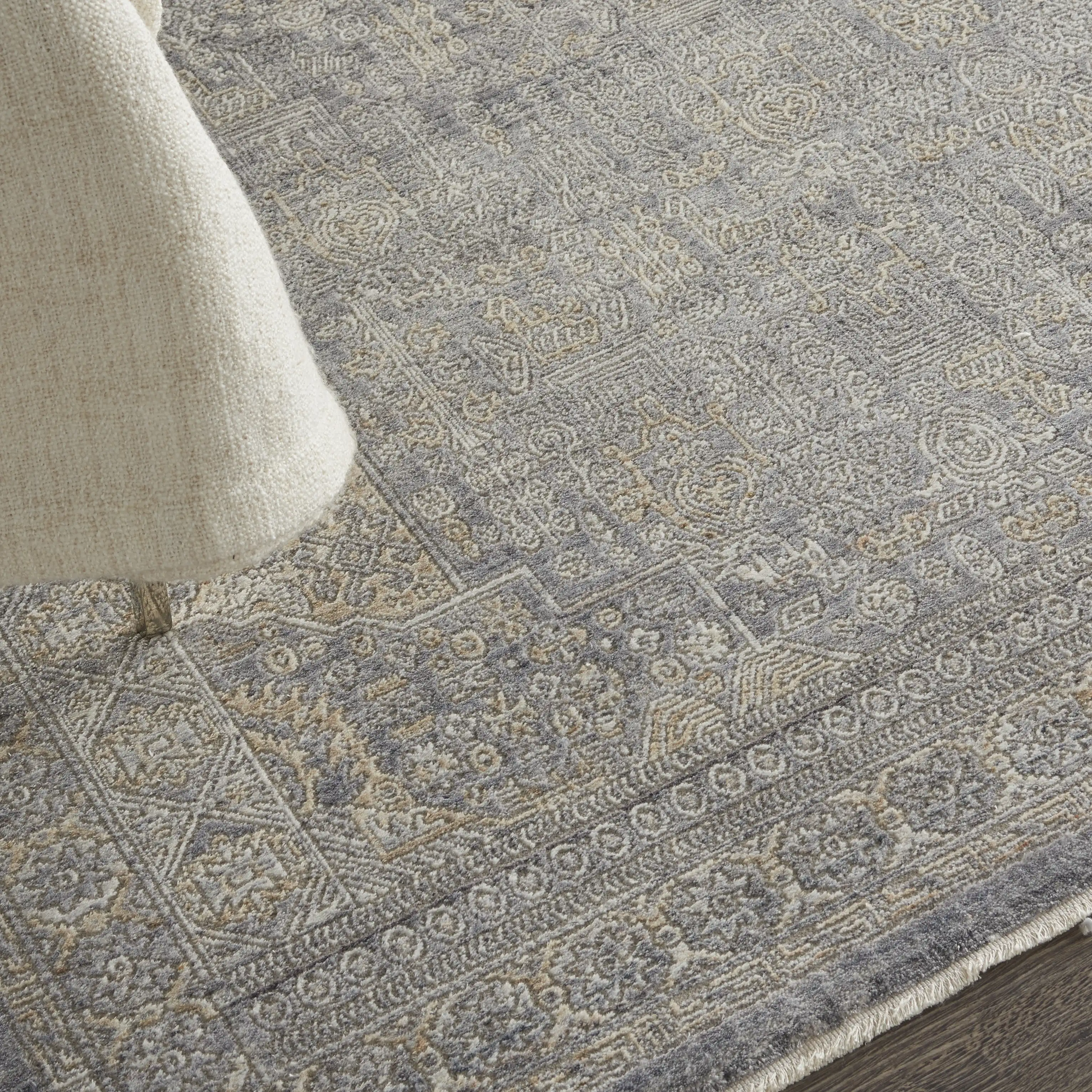 Lustrous Weave LUW02 GYBGE Rug - Image 3