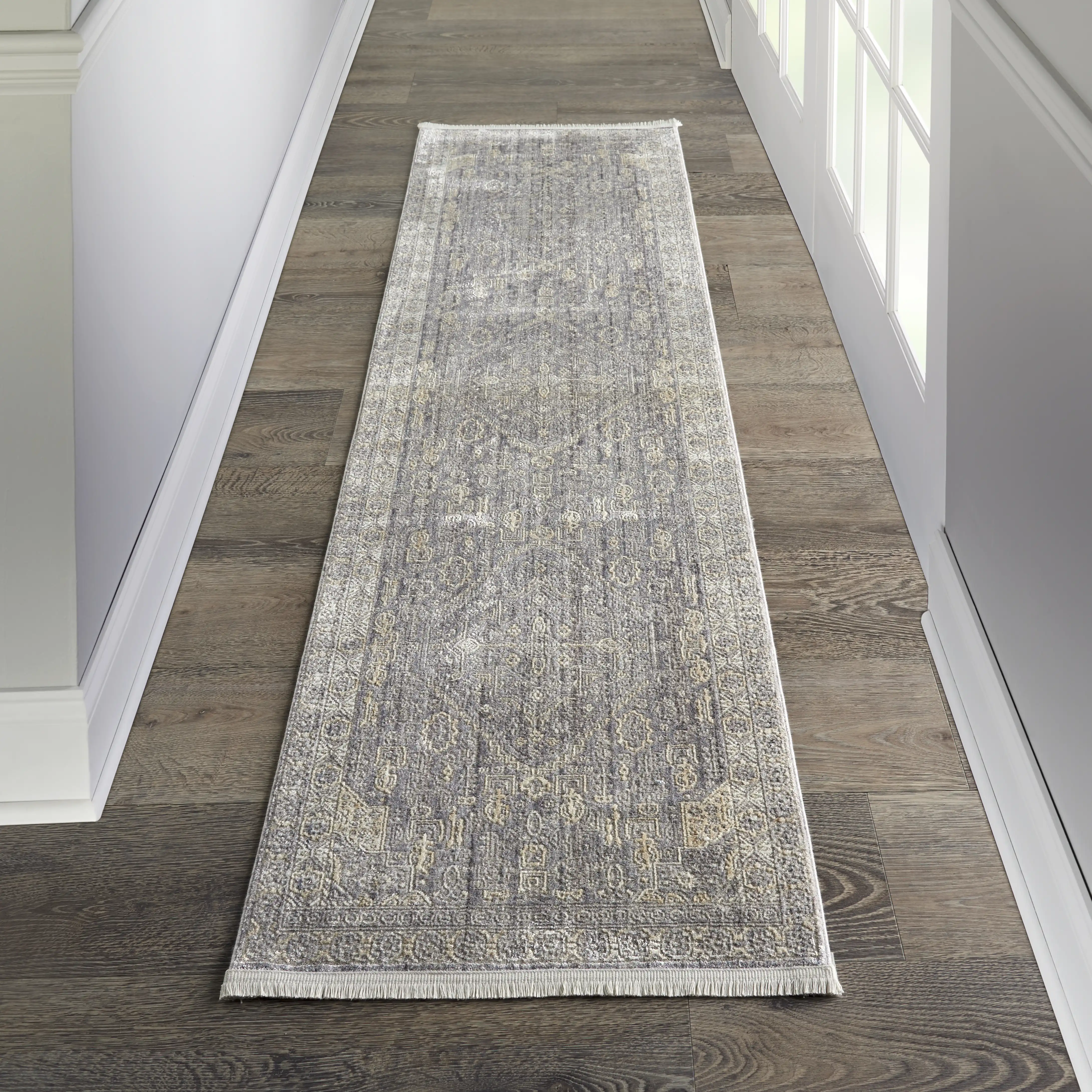 Lustrous Weave LUW02 GYBGE Rug - Image 4