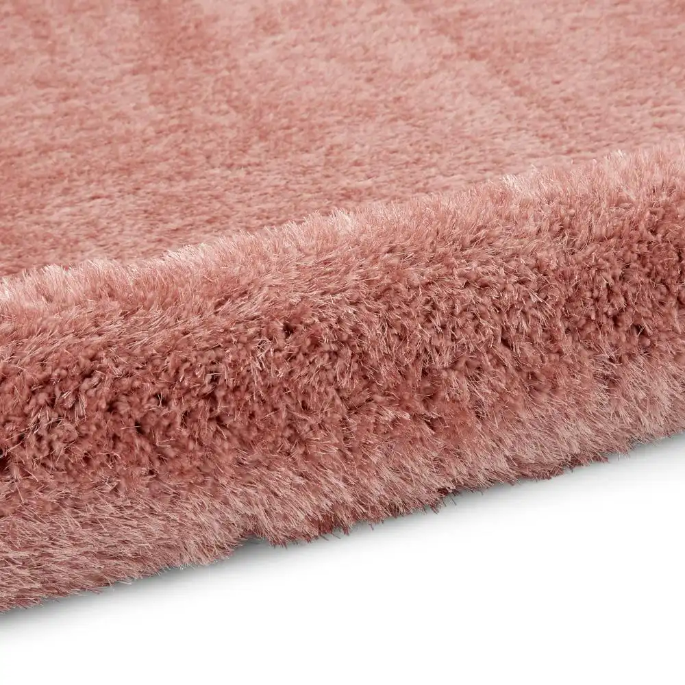 Lux Shaggy Blush Rug - Image 9