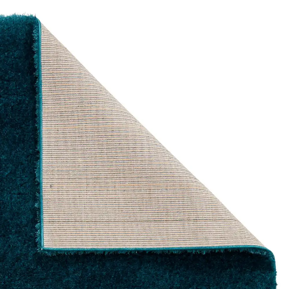 Lux Shaggy Dark Green Rug - Image 4