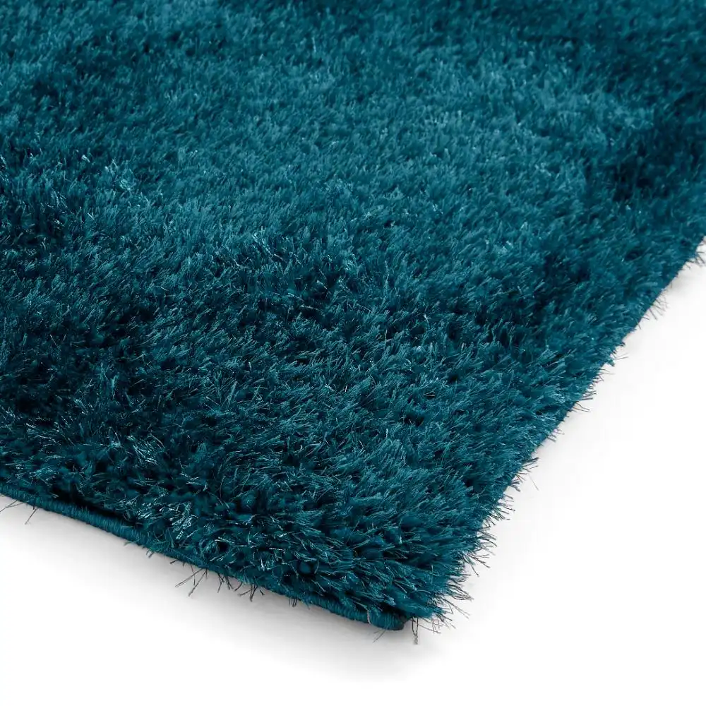 Lux Shaggy Dark Green Rug - Image 7