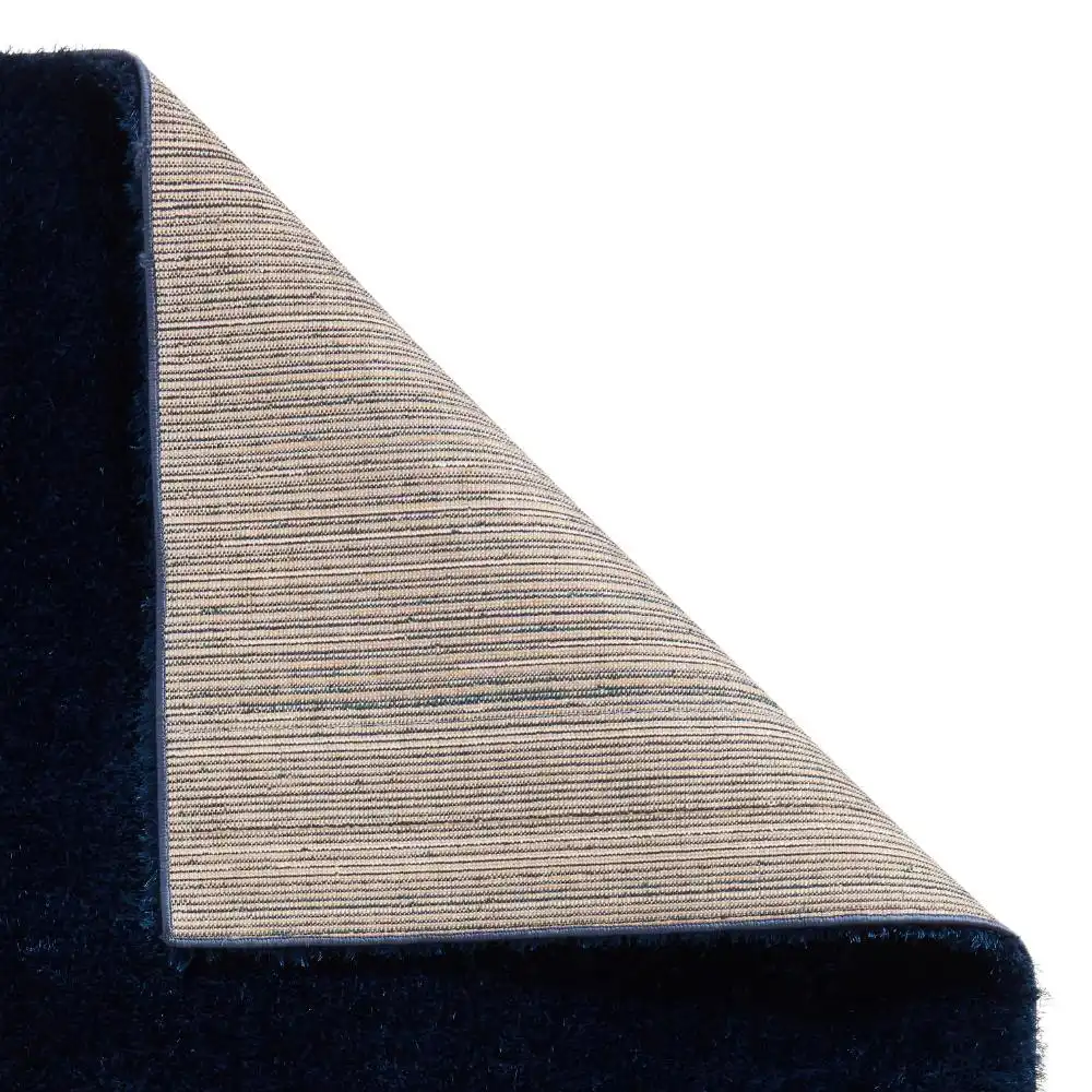 Lux Shaggy Navy Rug - Image 4
