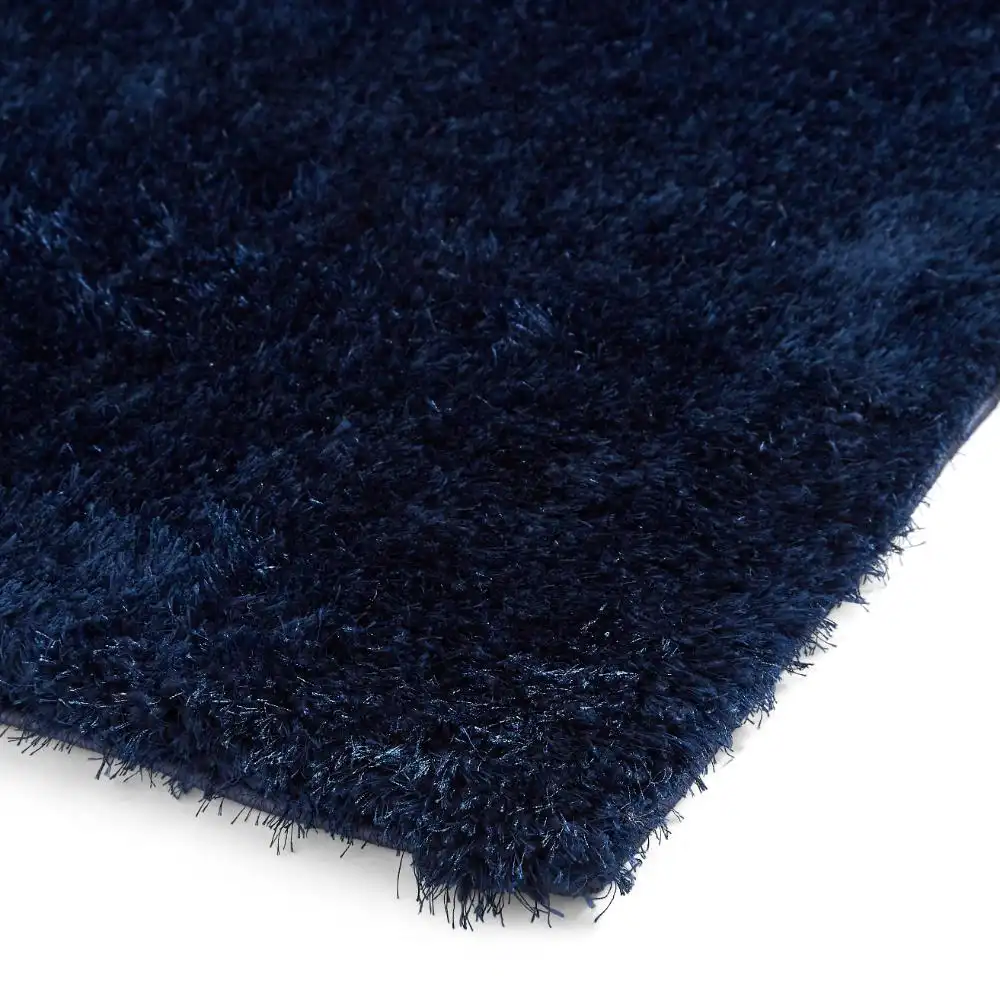 Lux Shaggy Navy Rug - Image 7