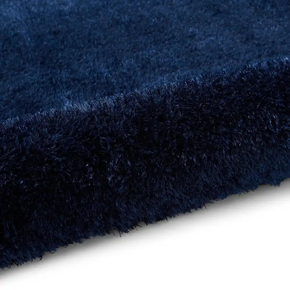 Lux Shaggy Navy Rug - Image 9