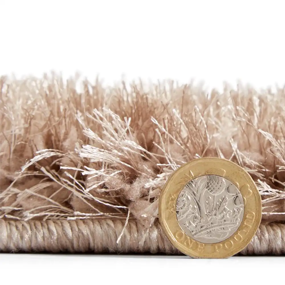 Lux Shaggy Walnut Rug - Image 8