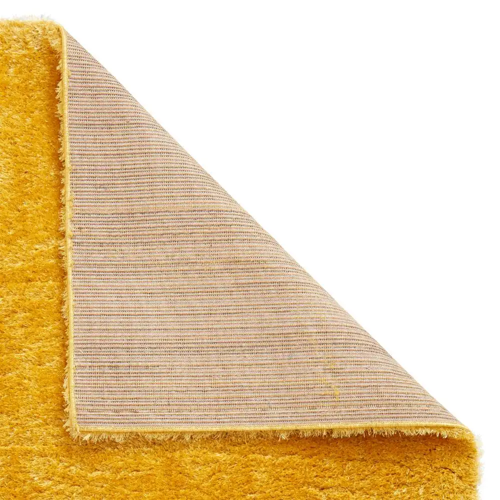 Lux Shaggy Yellow Rug - Image 4