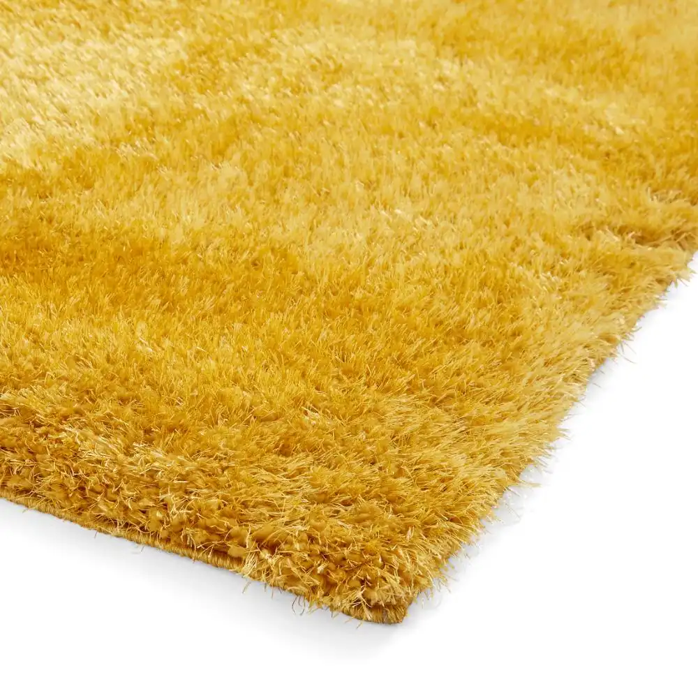 Lux Shaggy Yellow Rug - Image 7