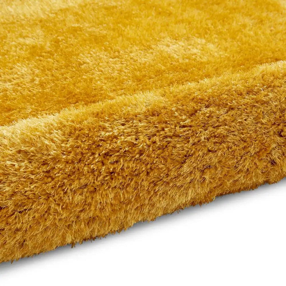 Lux Shaggy Yellow Rug - Image 9