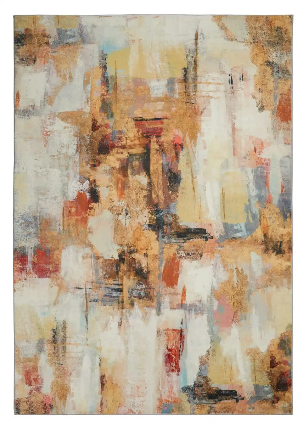 Lux Washable LUX03 Beige Multi Rug - Image 5