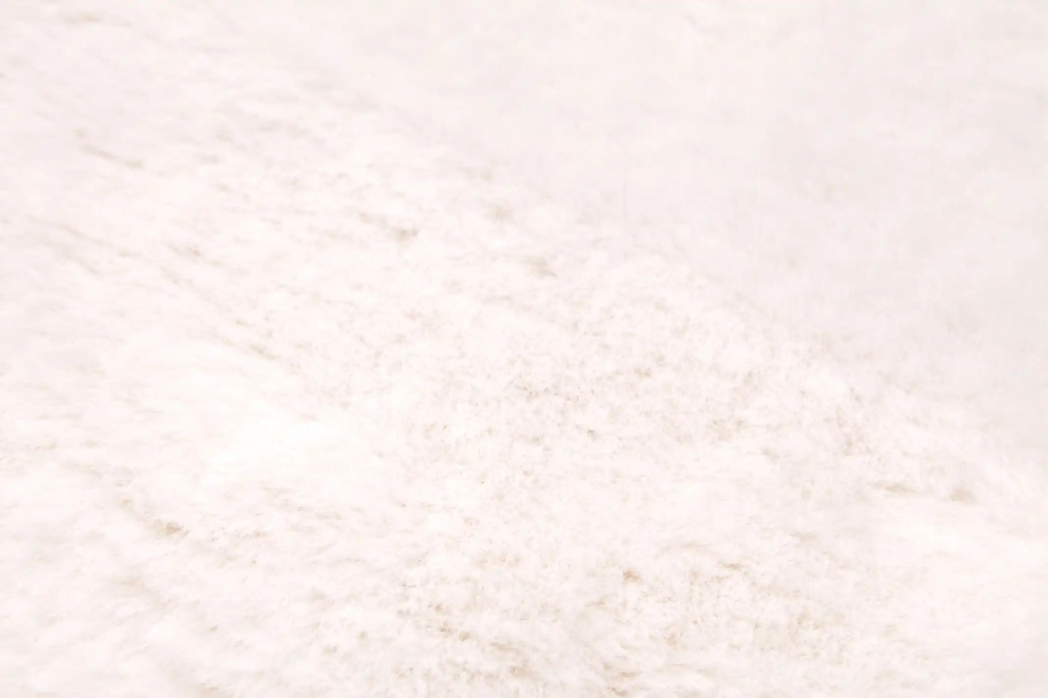 Luxe Faux Fur Ivory Rug - Image 3