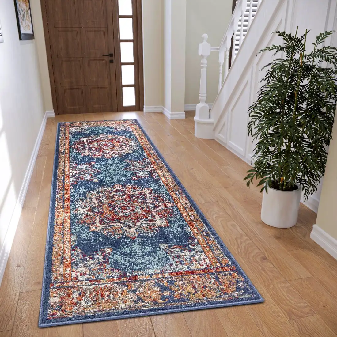 Luxor 105637 Blue Rug - Image 5