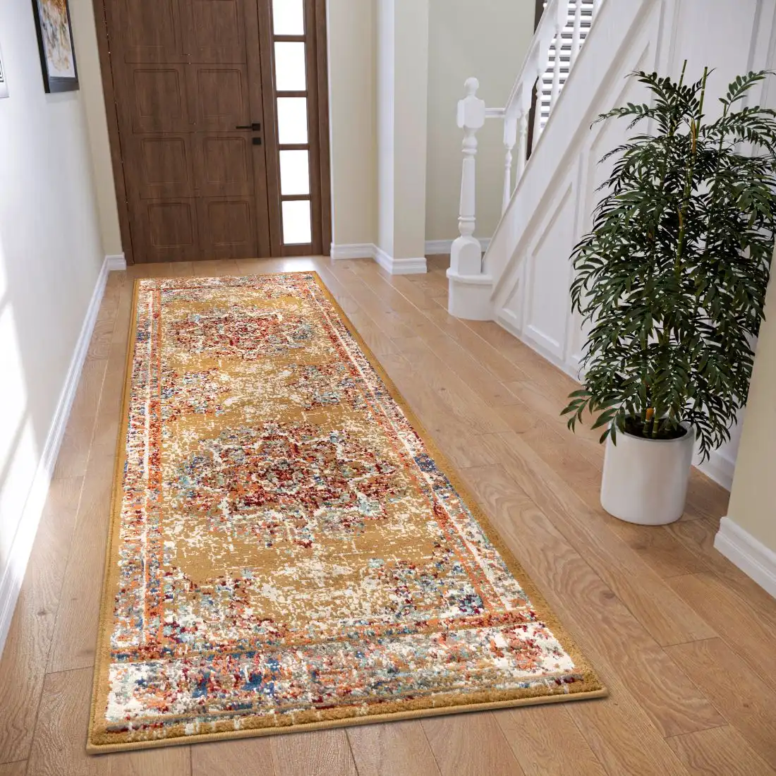 Luxor 105646 Gold Multi Rug - Image 6
