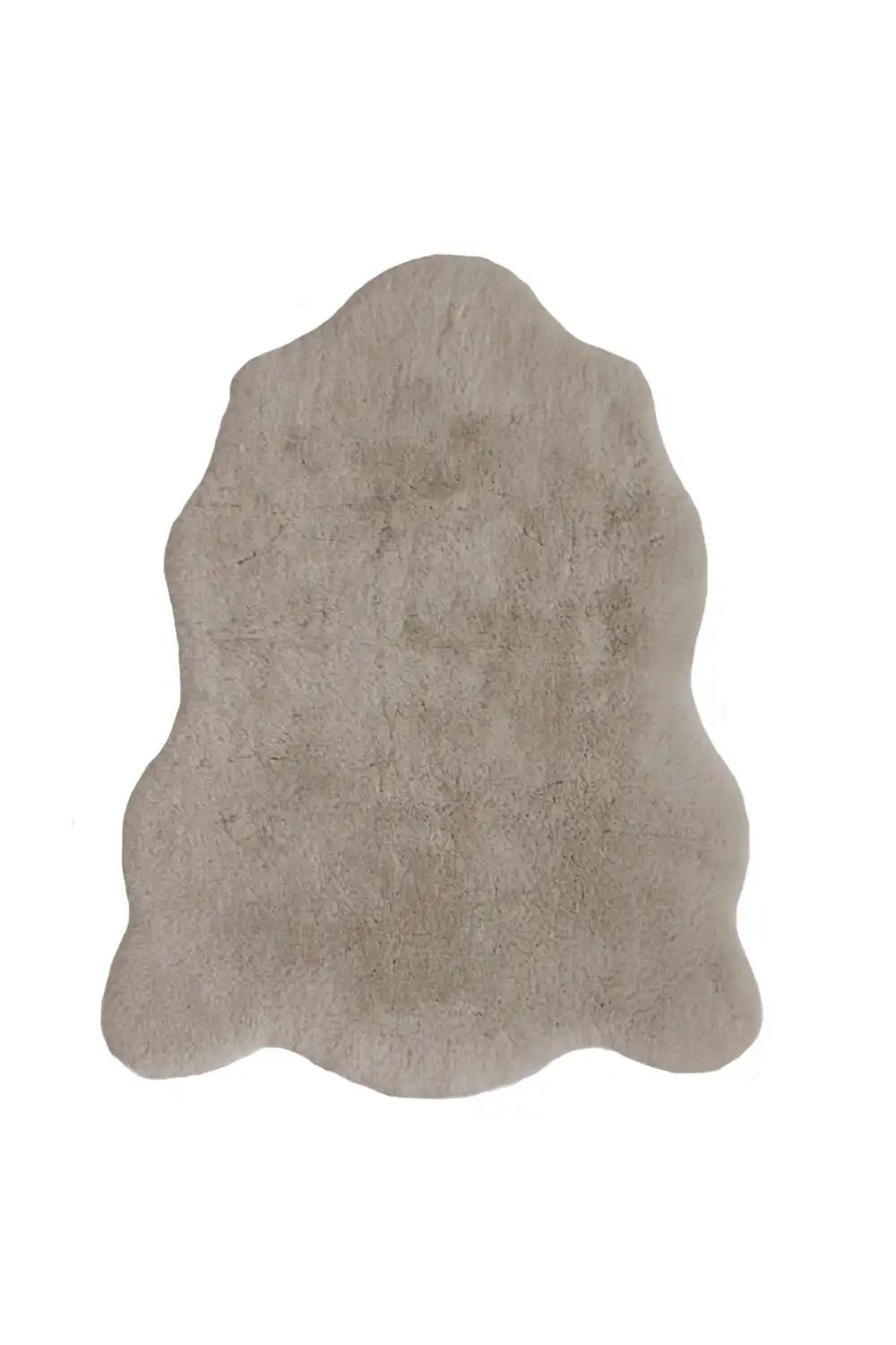 Luxury Faux Fur Melrose Natural Rug - Image 5