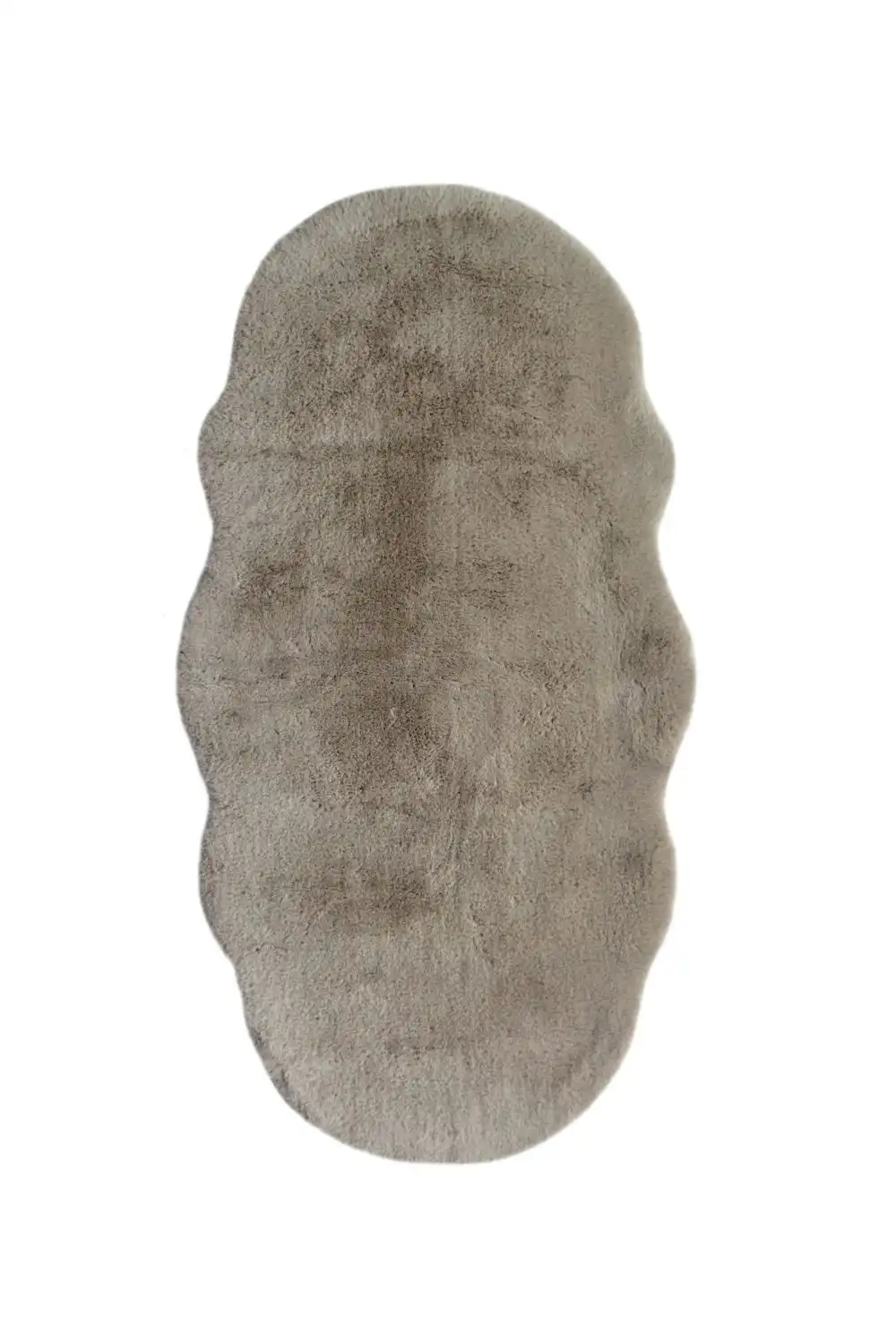 Luxury Faux Fur Melrose Natural Rug - Image 6