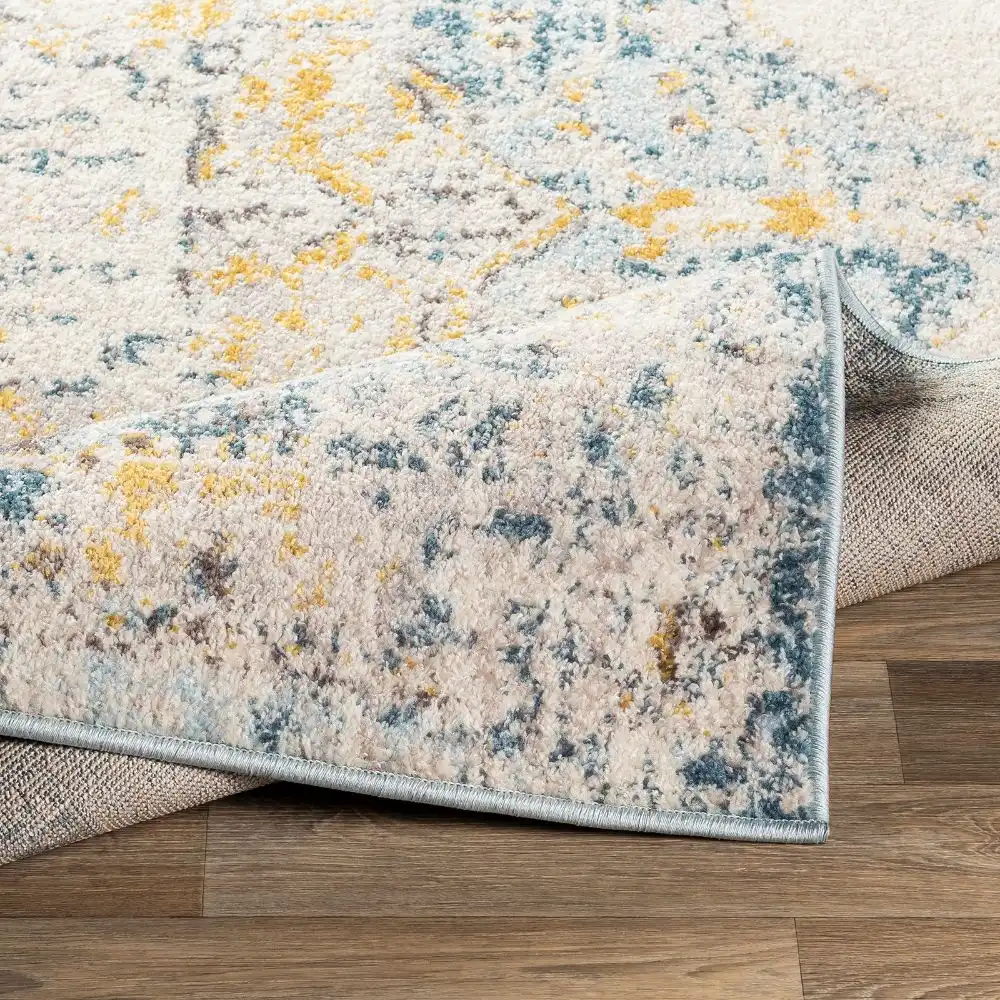 Agra Vintage Oriental Boho Sky Blue Rug - Image 5
