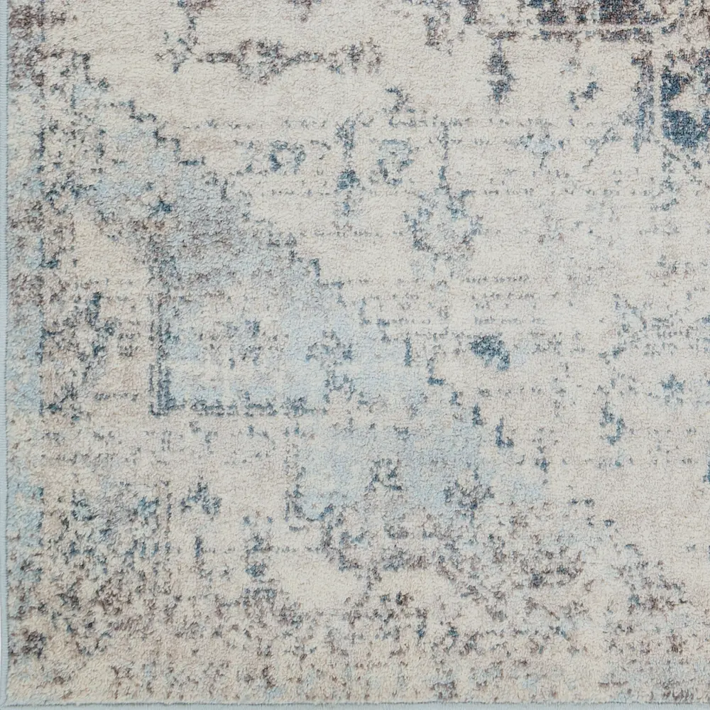 Lya Vintage Oriental Boho Ivory Rug - Image 10