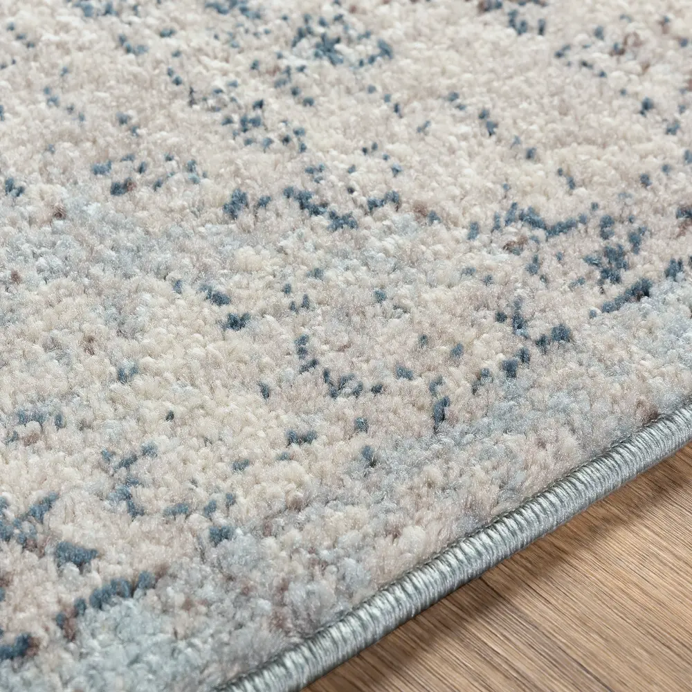 Lya Vintage Oriental Boho Ivory Rug - Image 11