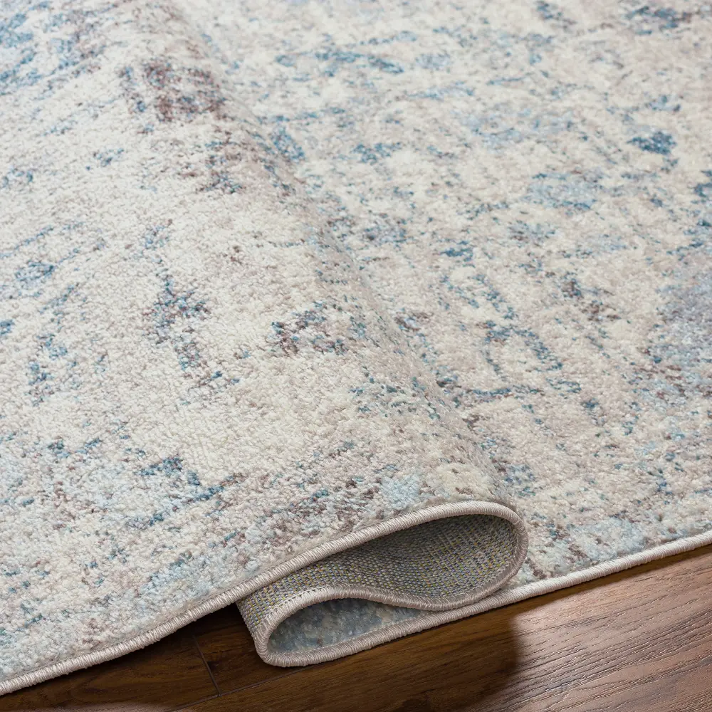 Lya Vintage Oriental Boho Ivory Rug - Image 7