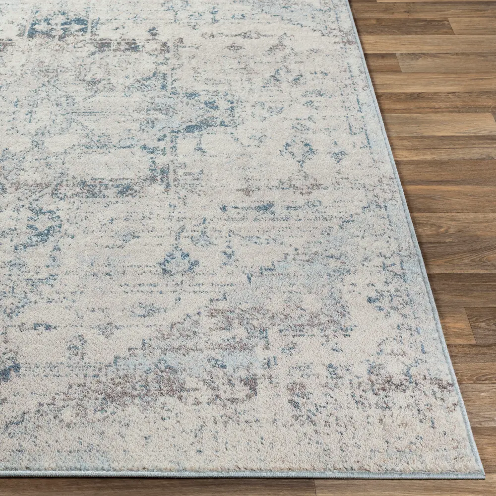 Lya Vintage Oriental Boho Ivory Rug - Image 8