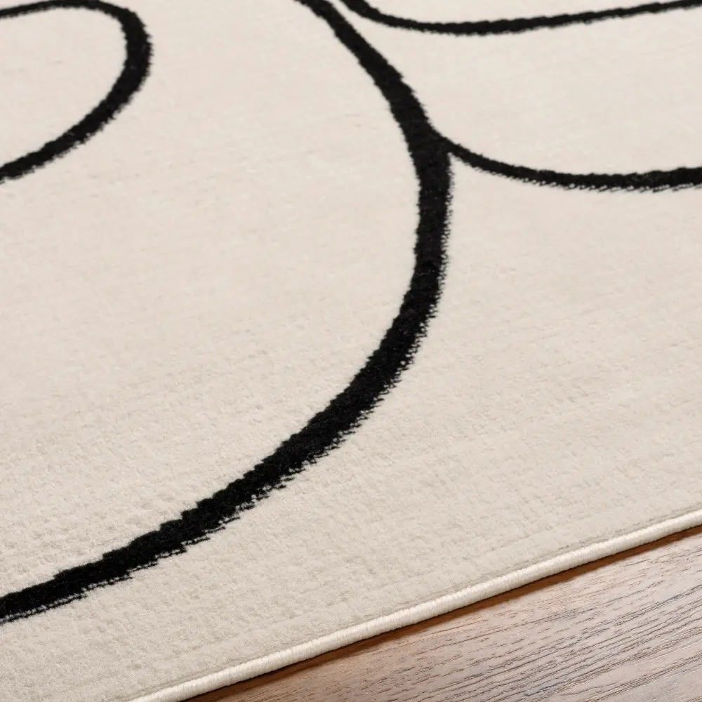 Lylou Scandi Modern Beige Rug - Image 7