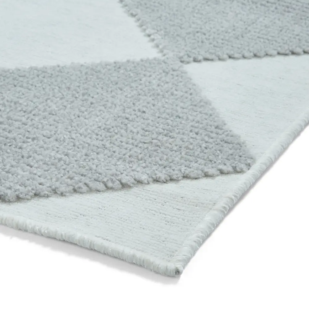 Lyna J0529 Cream/Grey Washable Rug - Image 7