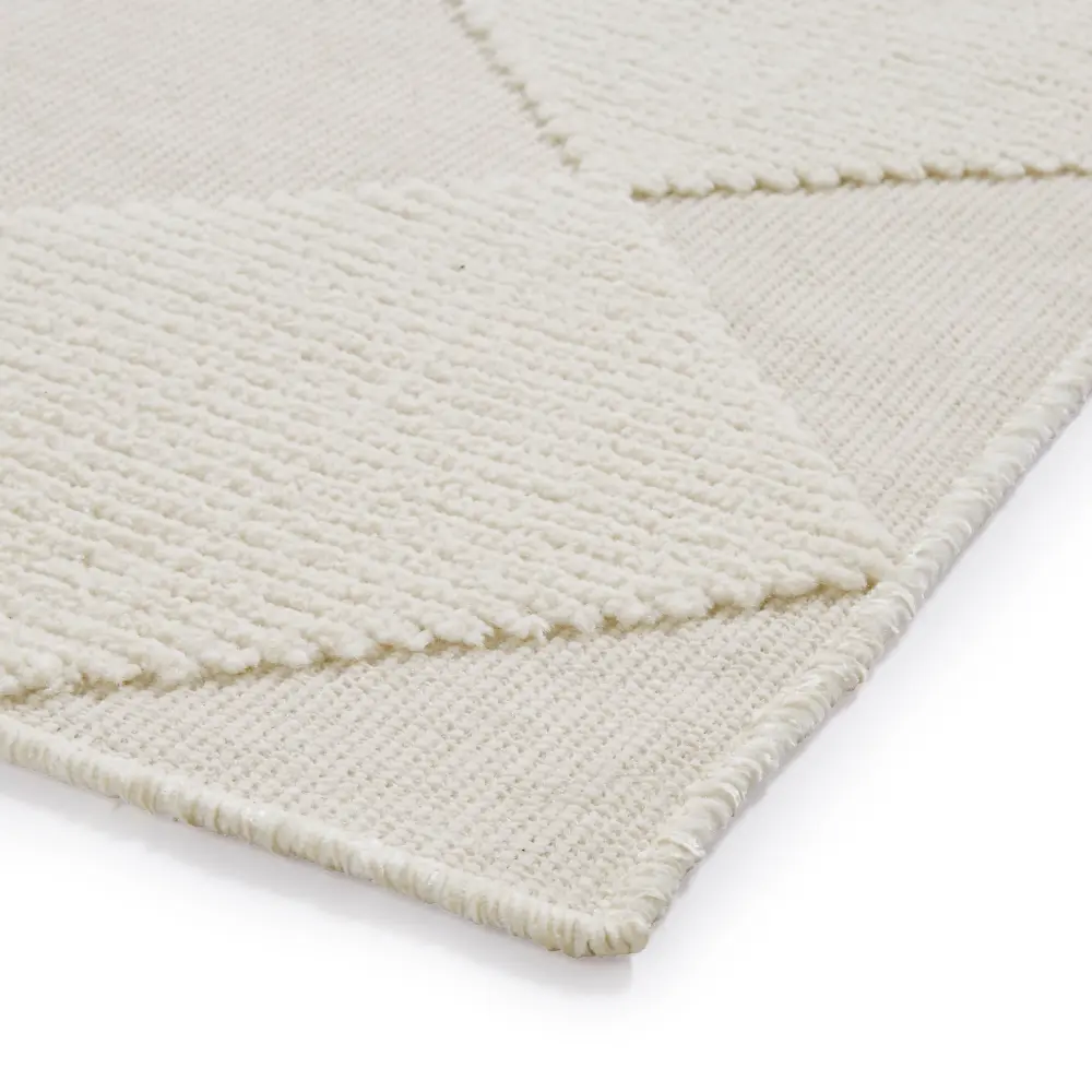 Lyna J0529 Cream Washable Rug - Image 7