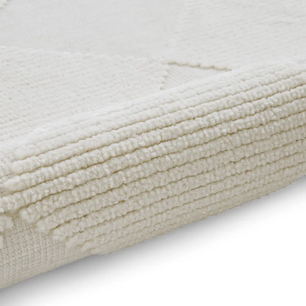 Lyna J0529 Cream Washable Rug - Image 9