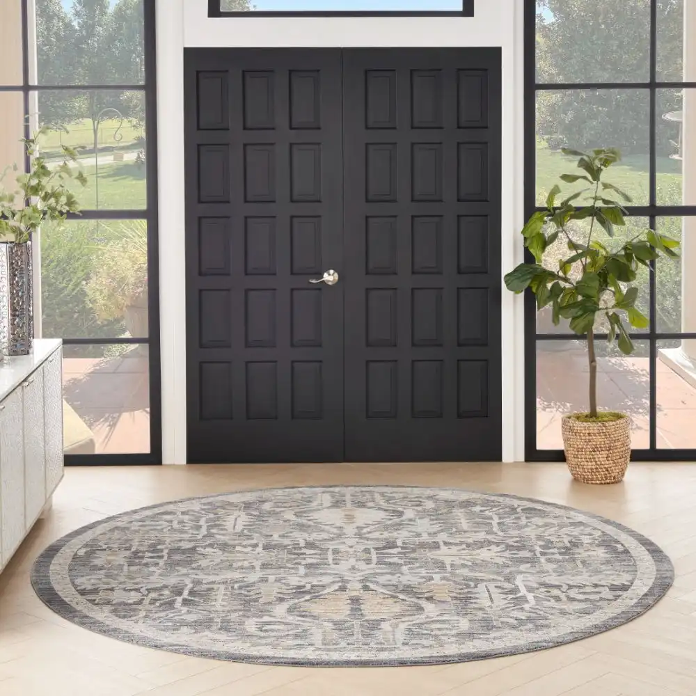 Lynx LNX02 Navy Multicolour Rug - Image 3