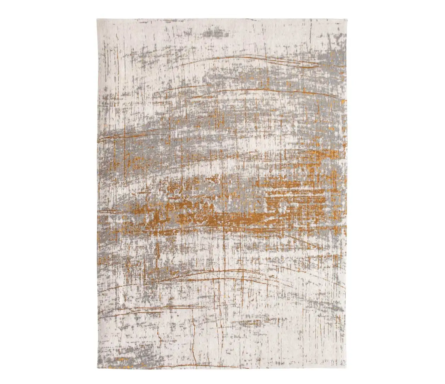 Mad Men Columbus Gold 8419 Indoor Outdoor Washable Rug - Image 4