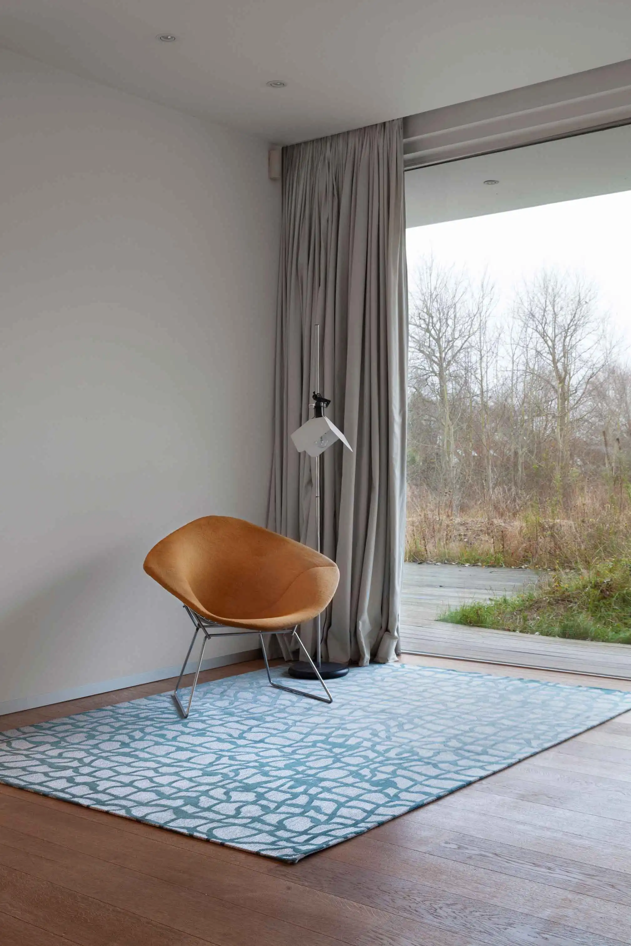 Mad Men Dedalo 9203 Blue Marine Washable Rug