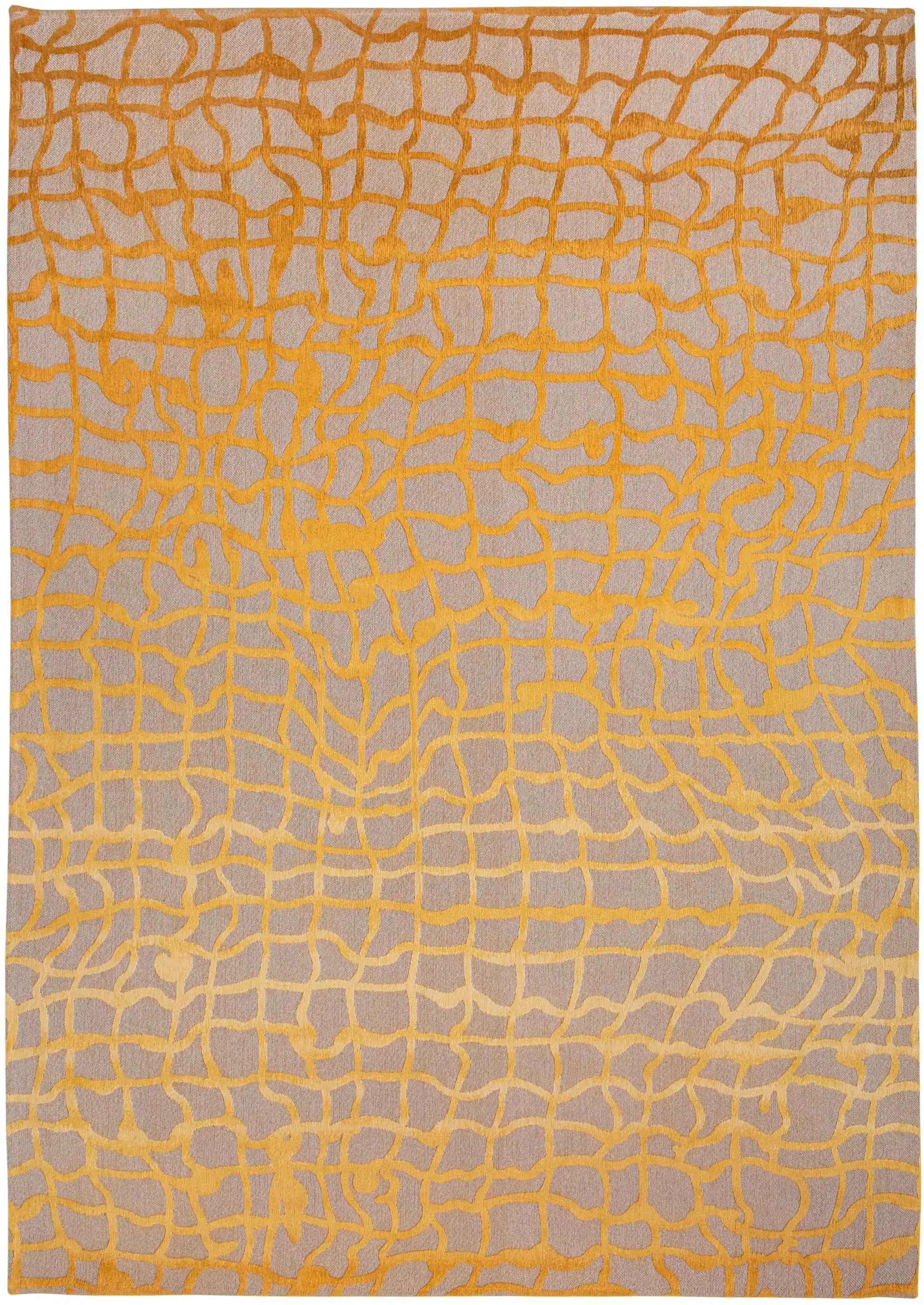 Mad Men Dedalo 9205 Yello Scarab Washable Rug - Image 2