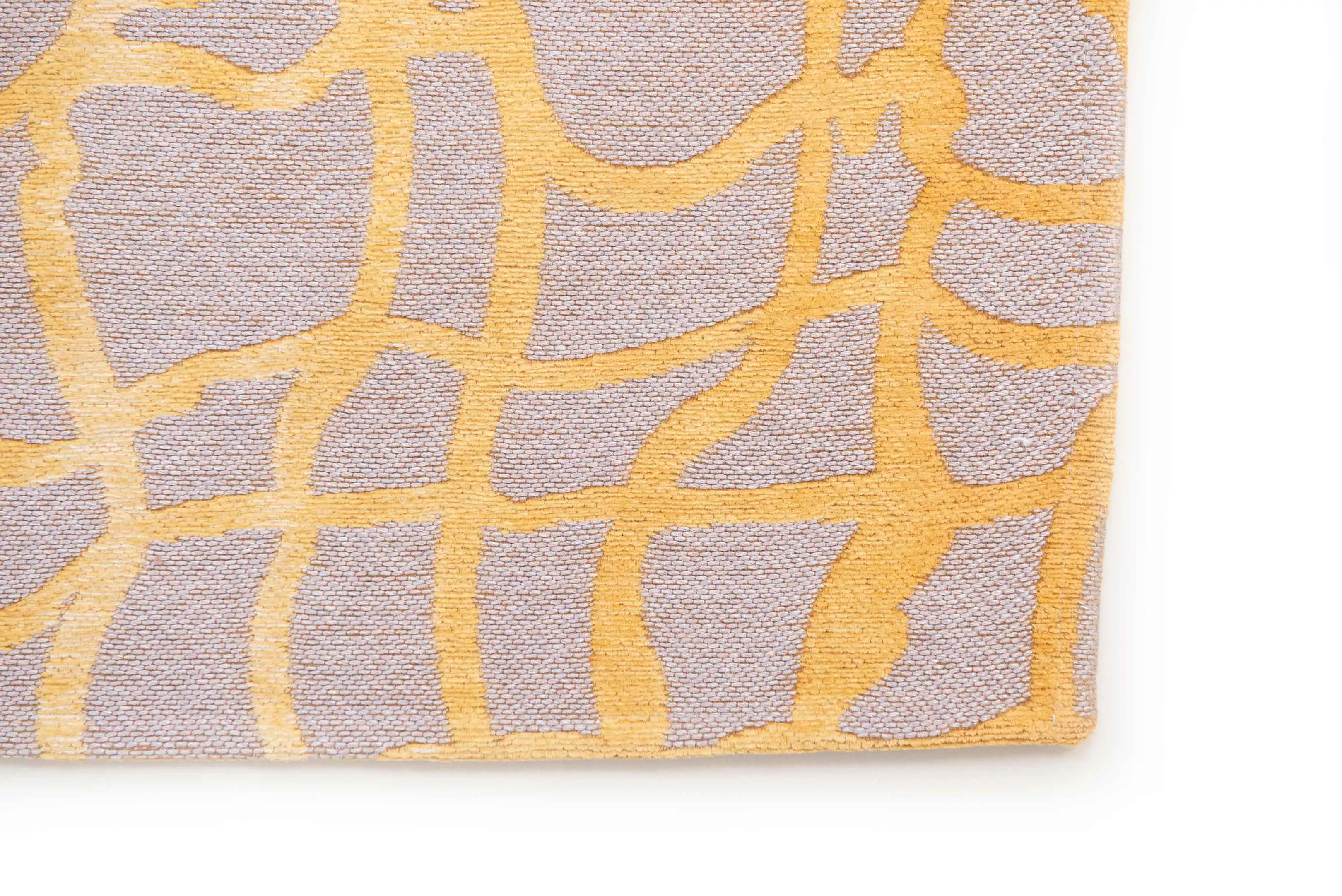 Mad Men Dedalo 9205 Yello Scarab Washable Rug - Image 5