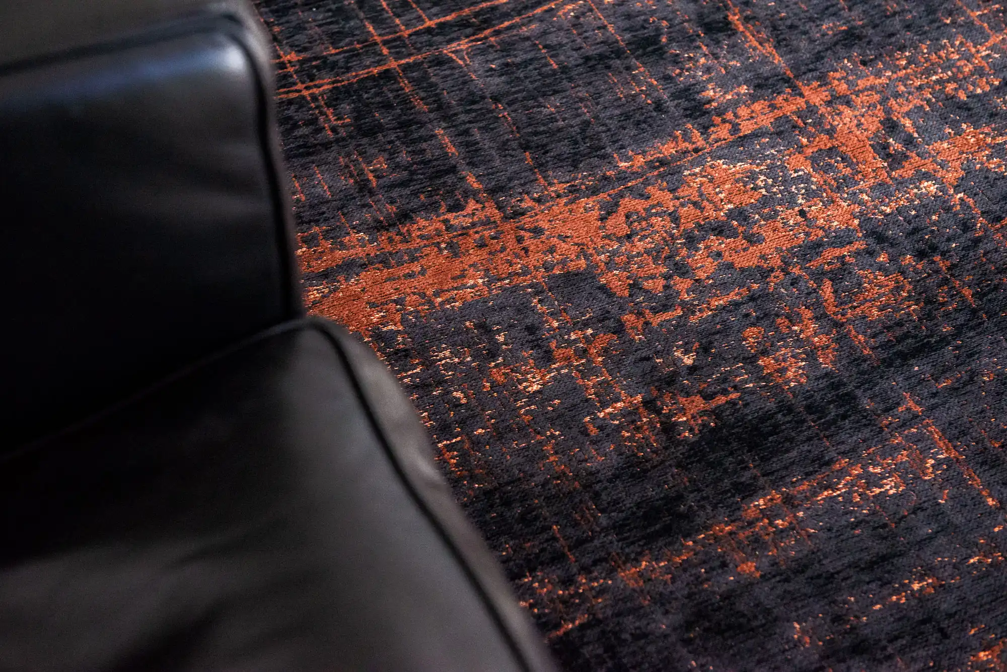 Mad Men 8925 Soho Copper Indoor Outdoor Washable Rug - Image 3