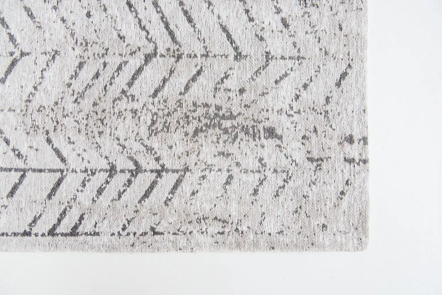 Mad Men 8652 Black on White Washable Rug - Image 6