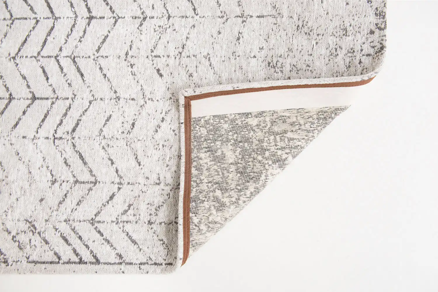 Mad Men 8652 Black on White Washable Rug - Image 7