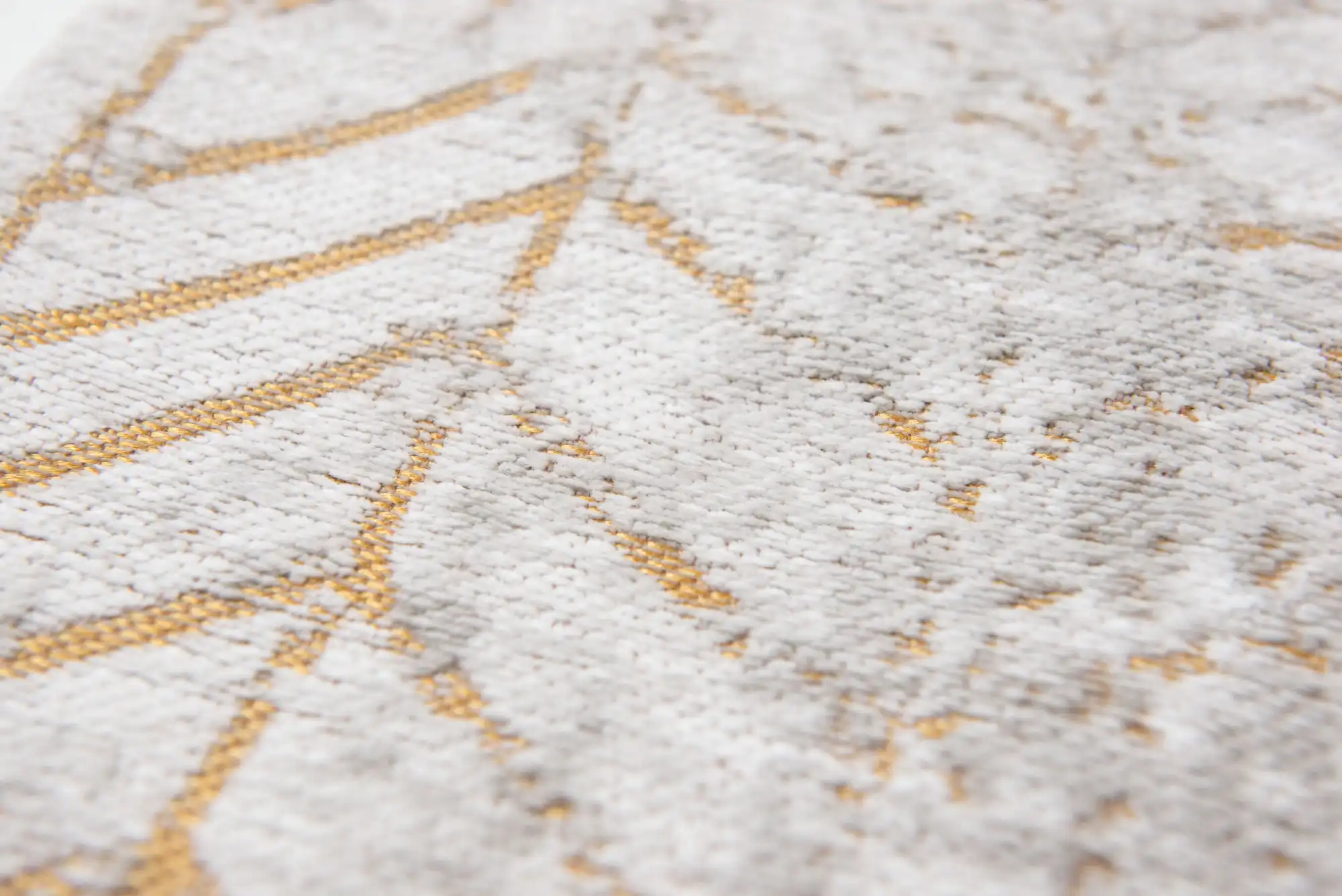 Mad Men 8928 Central Yellow Outdoor IndoorWashable Rug - Image 4